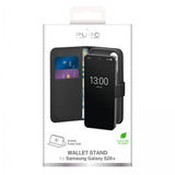 Puro Samsung Galaxy S26 Plus Fodral Wallet Stand Svart