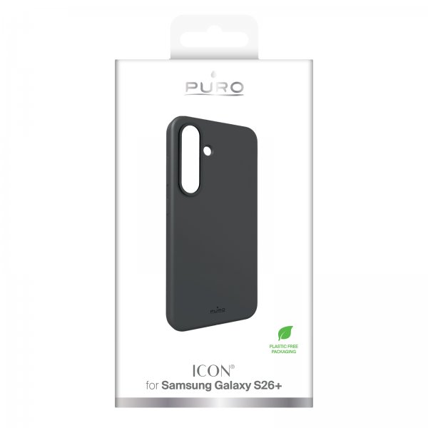 Puro Samsung Galaxy S26 Plus Skal Icon Svart