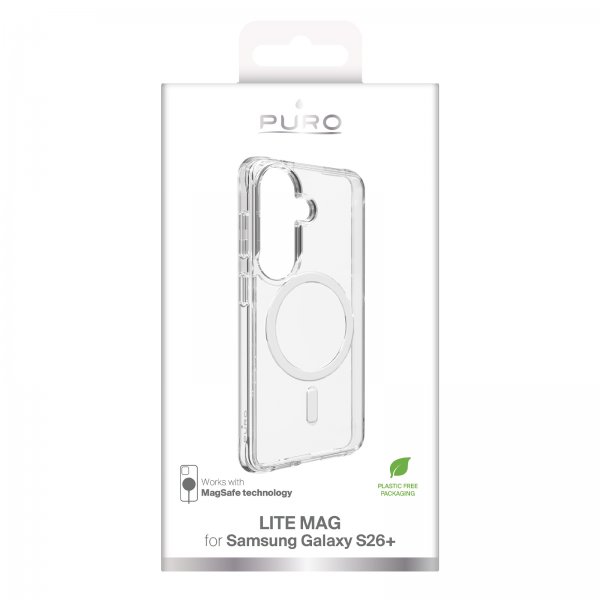 Puro Samsung Galaxy S26 Plus Skal Lite Mag Transparent