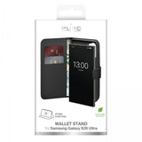 Puro Samsung Galaxy S26 Ultra Fodral Wallet Stand Svart