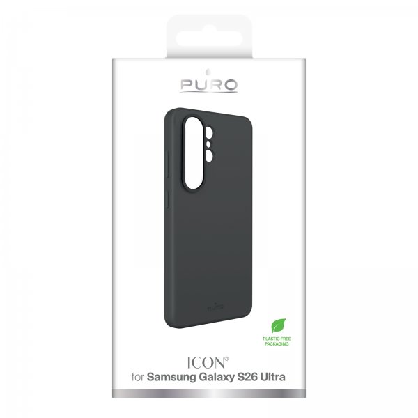 Puro Samsung Galaxy S26 Ultra Skal Icon Svart