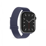 Puro Apple Watch 44/45/46/Ultra 49mm Armband Sport Strap Crown Blue