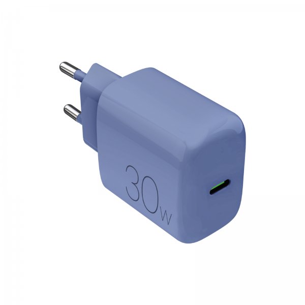 Puro Laddare Pro Lite 30W USB-C Ljusblå