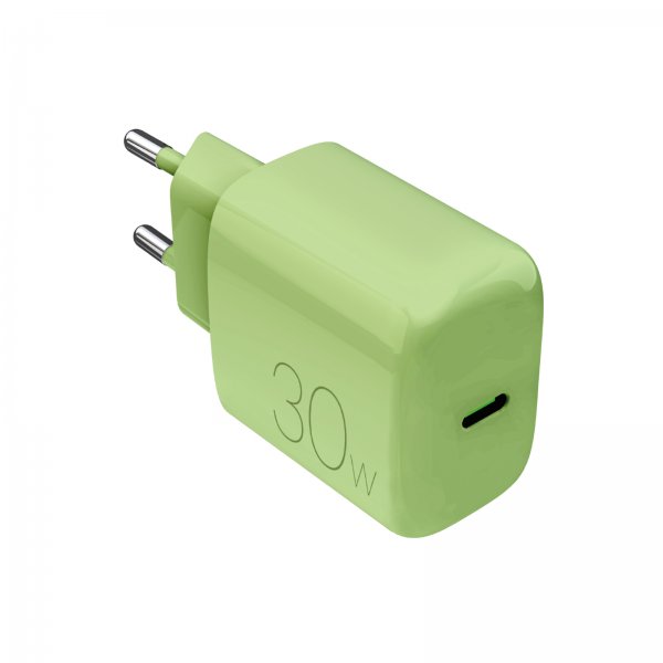 Puro Laddare Pro Lite 30W USB-C Grön