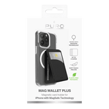 Puro MagSafe Korthållare Mag Wallet Plus Svart