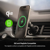 Mophie Bilhållare Snap+ Wireless Charging Vent Mount MagSafe