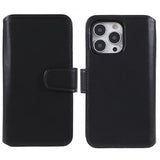 Nordic Covers iPhone 14 Pro Fodral Essential Leather Raven Black