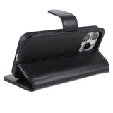 Nordic Covers iPhone 14 Pro Fodral Essential Leather Raven Black
