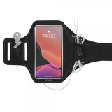 Streetz Reflective Sports Armband Slim Svart