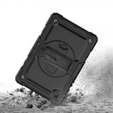 Armor-X Samsung Galaxy Tab A9 Skal Rainproof Rugged Case Hand Strap Kickstand
