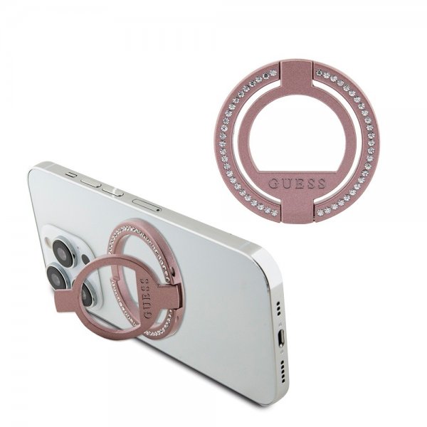 Guess Ring Stand MagSafe Rosa