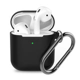KeyBudz AirPods (1/2) Skal PodSkinz KeyChain Series Svart