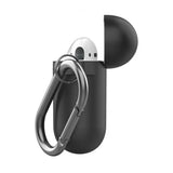 KeyBudz AirPods (1/2) Skal PodSkinz KeyChain Series Svart