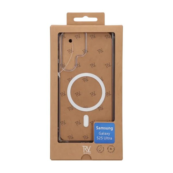 Rvelon Samsung Galaxy S25 Ultra Skal TPU MagSafe Transparent