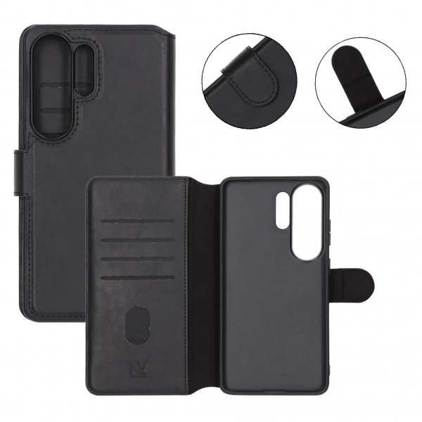 Rvelon Samsung Galaxy S26 Ultra Fodral 4 Kortfack Svart