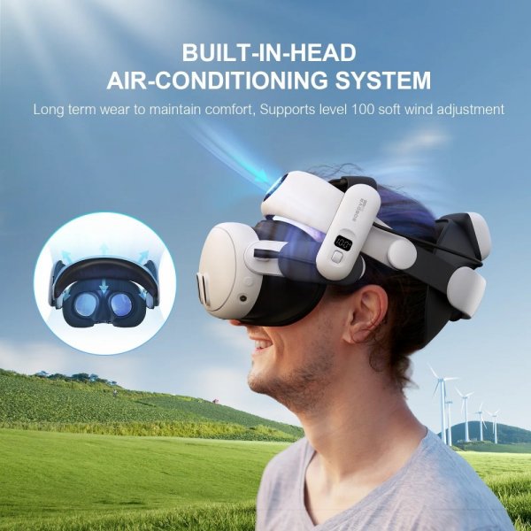 BoboVR S3 Pro Meta Quest 3 VR Headset Battery Pack