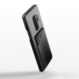 Mujjo Samsung Galaxy S9 Plus Skal Full Leather Wallet Case Olive Green