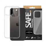SAFE by PanzerGlass iPhone 15 Pro Max Skal Soft TPU Case Transparent