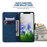 Samsung Galaxy A03 Fodral Mönstrat Blå
