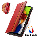 Samsung Galaxy A03 Fodral Stripe Röd