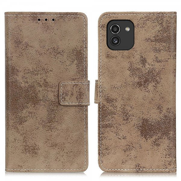 Samsung Galaxy A03 Fodral Vintage Khaki