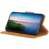 Samsung Galaxy A03 Fodral Vintage Ljusbrun