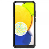 Samsung Galaxy A03 Skal Däckmönster Stativfunktion Svart