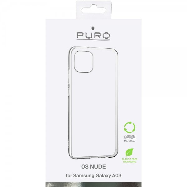 Puro Samsung Galaxy A03 Skal Nude Transparent
