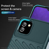 Samsung Galaxy A03 Skal Thunder Series Grön