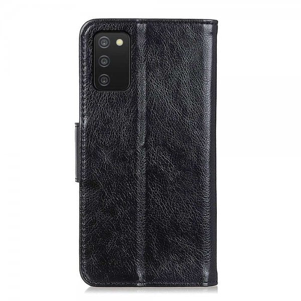 Samsung Galaxy A03s Fodral Nappatextur Svart