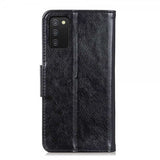 Samsung Galaxy A03s Fodral Nappatextur Svart