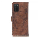 Samsung Galaxy A03s Fodral Vintage Brun