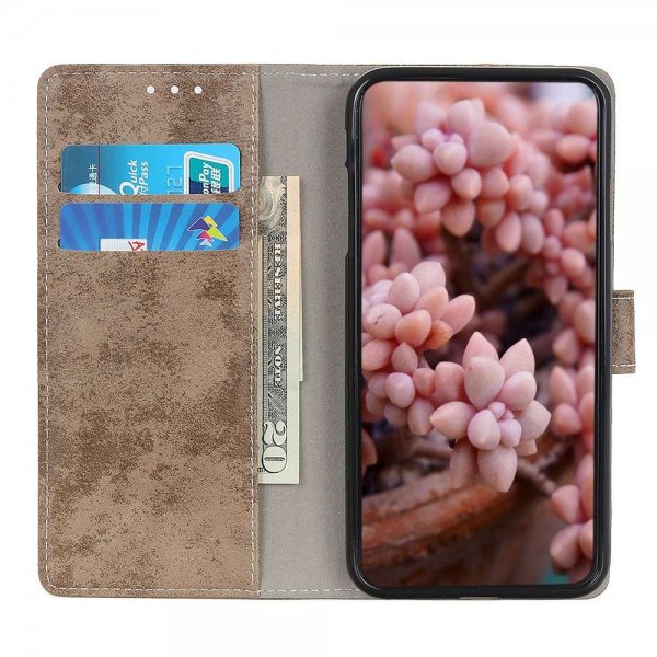 Samsung Galaxy A03s Fodral Vintage Khaki