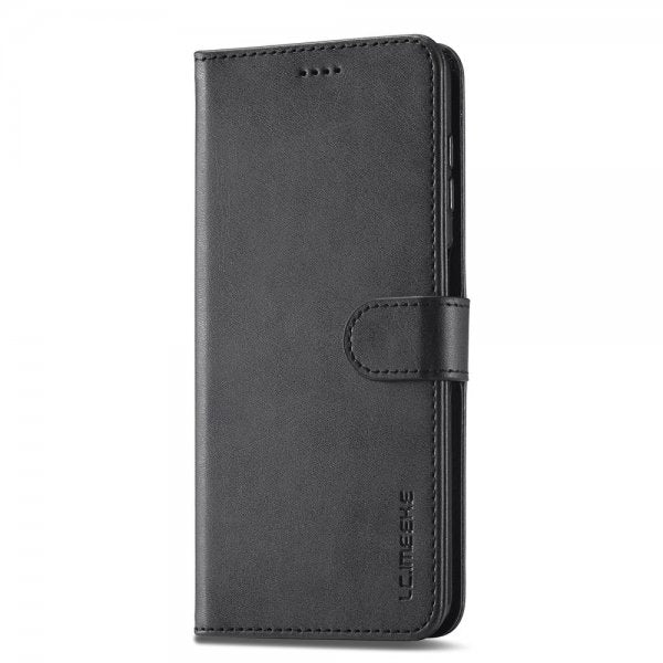 Lc.Imeeke Samsung Galaxy A04s/Galaxy A13 5G Fodral med Kortfack Stativfunktion Svart