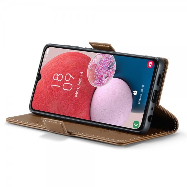 CaseMe Samsung Galaxy A04s/Galaxy A13 Fodral 023 Series Brun