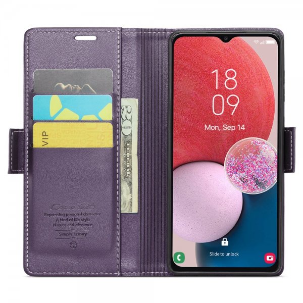 CaseMe Samsung Galaxy A04s/Galaxy A13 Fodral 023 Series Lila