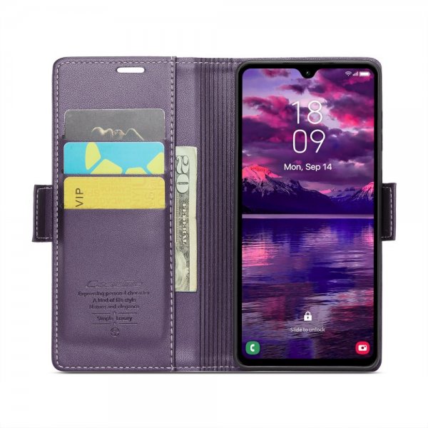 CaseMe Samsung Galaxy A05s Fodral 023 Series Lila