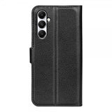 Samsung Galaxy A05s Fodral Litchi Svart