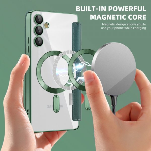 Samsung Galaxy A05s Fodral MagSafe Grön
