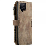 CaseMe Samsung Galaxy A12 Fodral C30 Series Brun