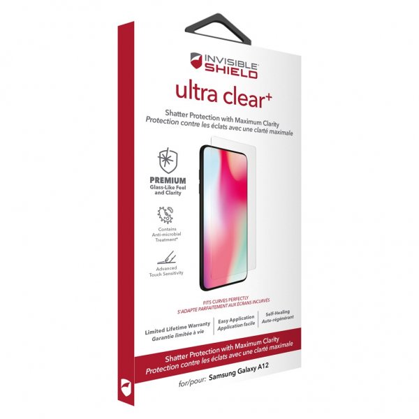 ZAGG InvisibleShield Samsung Galaxy A12 Skärmskydd Ultra Clear+