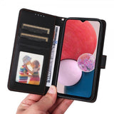 Betopnice Samsung Galaxy A13 4G Fodral med Löstagbart Skal 005 Svart