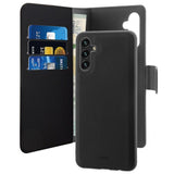 Puro Samsung Galaxy A13 5G/Galaxy A04s Fodral 2 in 1 Wallet Case Löstagbart Skal Svart