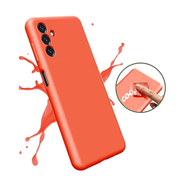 Rvelon Samsung Galaxy A13 4G Skal Silikon Rosa