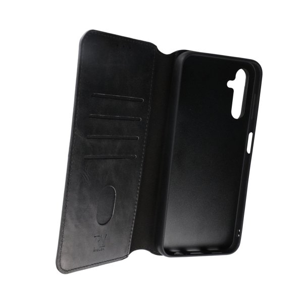 Rvelon Samsung Galaxy A14 Fodral Magnetiskt Avtagbart Skal Svart