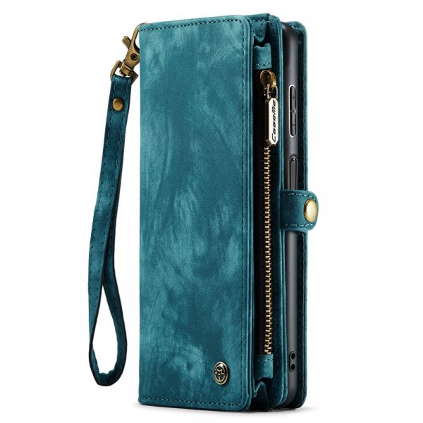 CaseMe Samsung Galaxy A14 Fodral 008 Series Löstagbart Skal Petrol