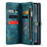 CaseMe Samsung Galaxy A14 Fodral 008 Series Löstagbart Skal Petrol
