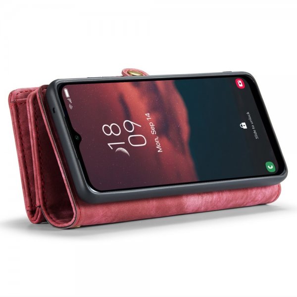 CaseMe Samsung Galaxy A14 Fodral 008 Series Löstagbart Skal Röd