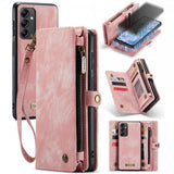 CaseMe Samsung Galaxy A14 Fodral 008 Series Löstagbart Skal Rosa