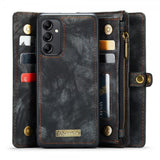 CaseMe Samsung Galaxy A14 Fodral 008 Series Löstagbart Skal Svart